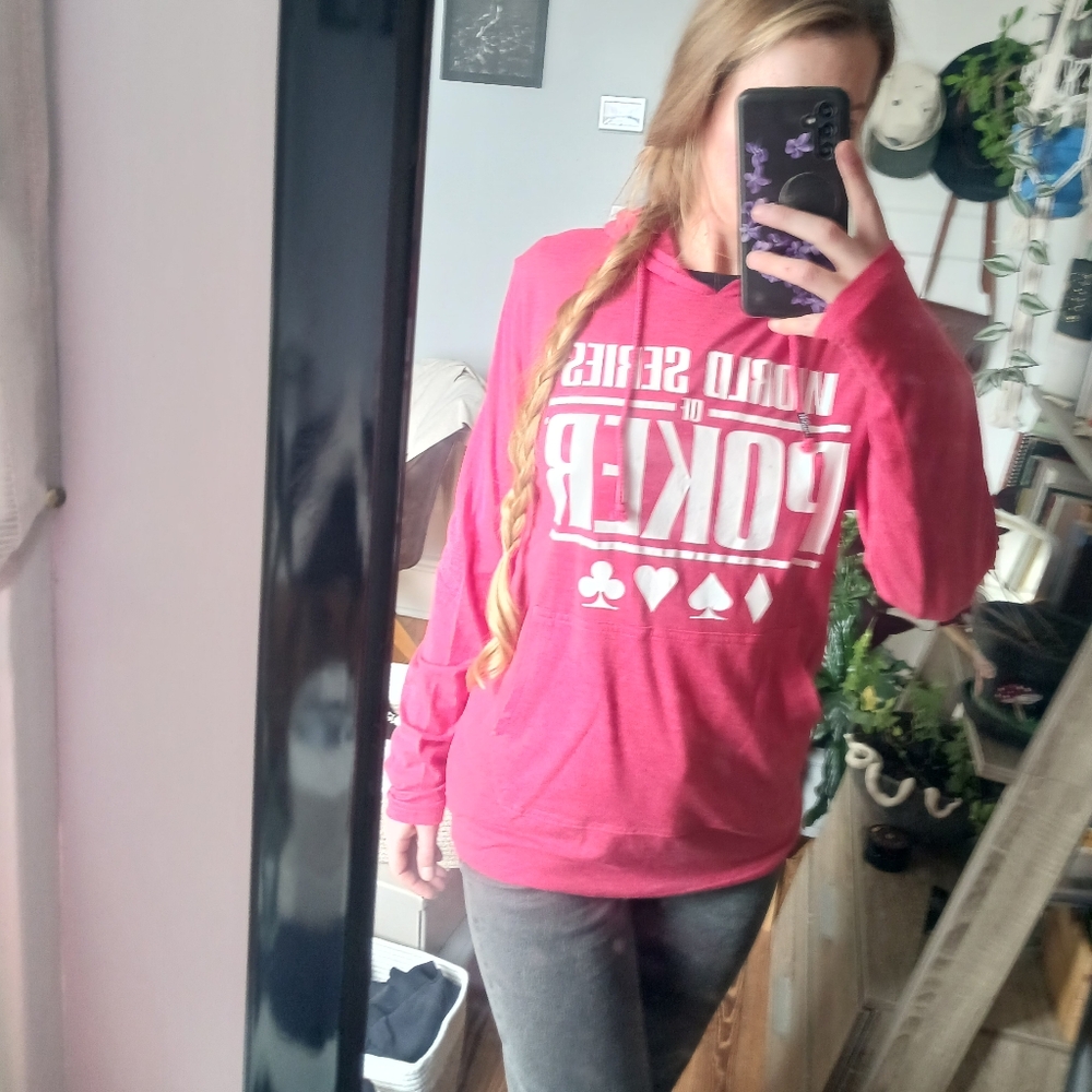 Lightweight Slim Fit Hoodie Poker